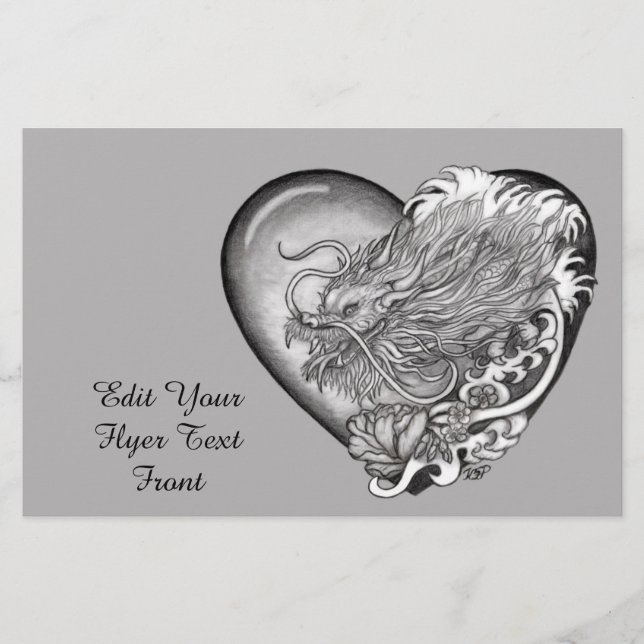 Dragon Heart Flygblad (Framsidan)