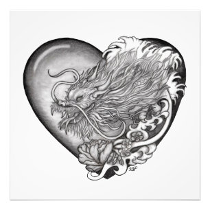 Dragon Heart Fototryck