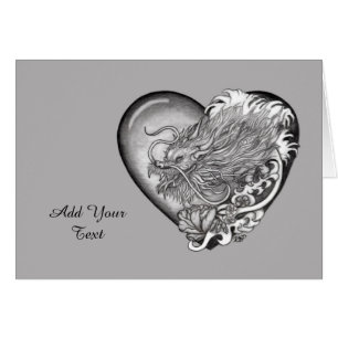 Dragon Heart Hälsningskort
