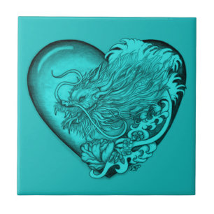 Dragon Heart Kakelplatta