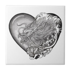 Dragon Heart Kakelplatta