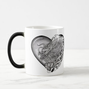 Dragon Heart Magisk Mugg