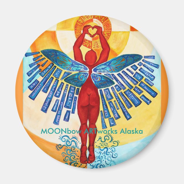 Dragon Heart Magnet (Framsidan)