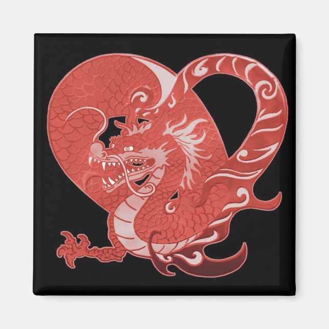 Dragon Heart Magnet (Framsidan)