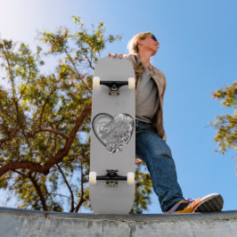 Dragon Heart Mini Skateboard Bräda 18,5 Cm