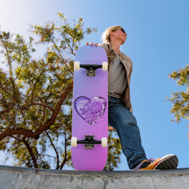 Dragon Heart Mini Skateboard Bräda 18,5 Cm (Utomhus 1)