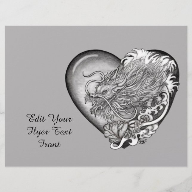Dragon Heart Reklamblad (Framsidan)