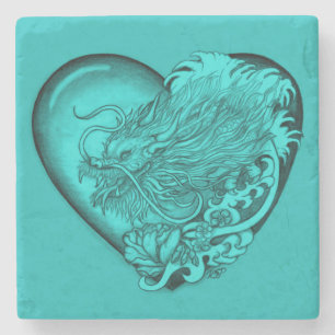 Dragon Heart Stenunderlägg
