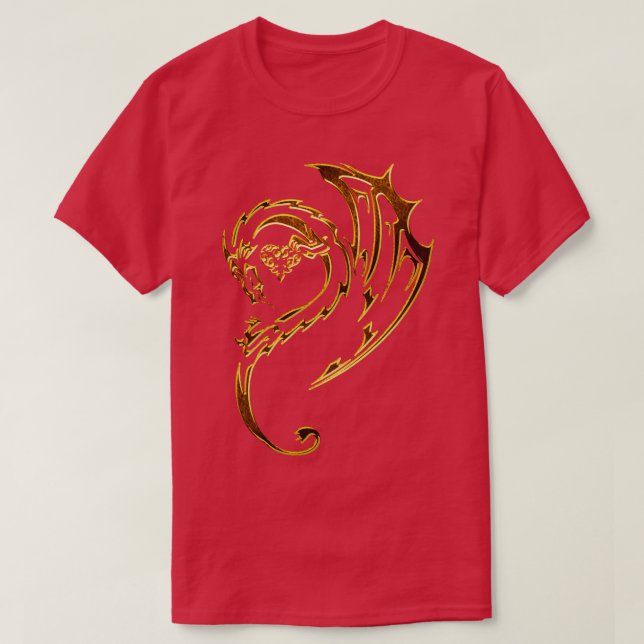 Dragon Heart T Shirt (Design framsida)
