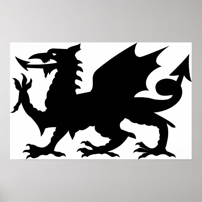 Dragon Heraldry Poster (Framsidan)