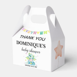 Dragon Holding Heart - Baby Shower Favbox Presentaskar