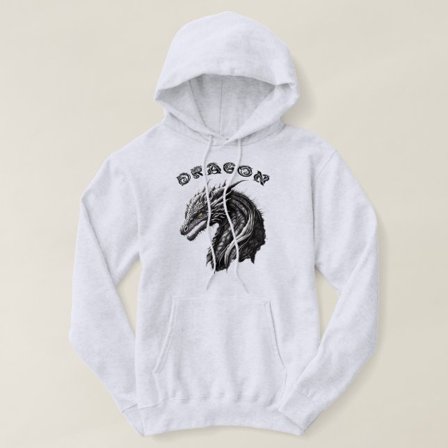 Dragon Hooded Sweatshirt (Design framsida)