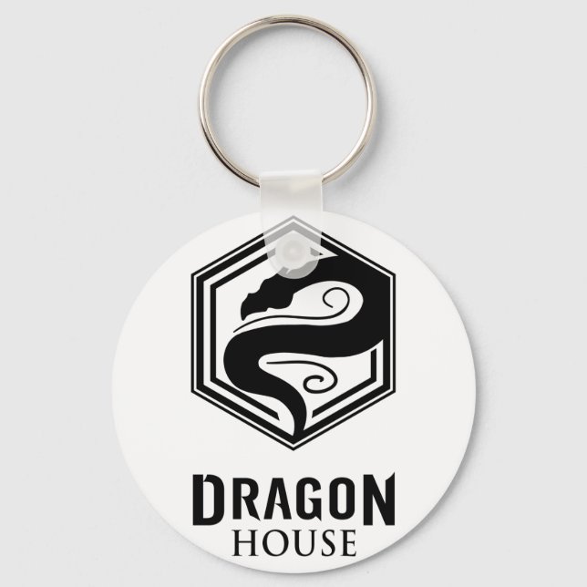 DRAGON HOUSE MERCHANDISE NYCKELRING (Framsida)
