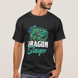 Dragon Hunter Reptile Hunting Gear Lizard Iguana H T Shirt