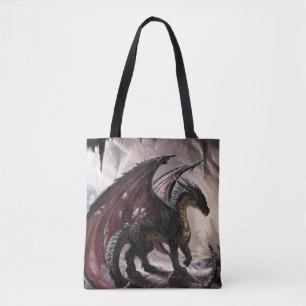 Dragon i grottan tygkasse
