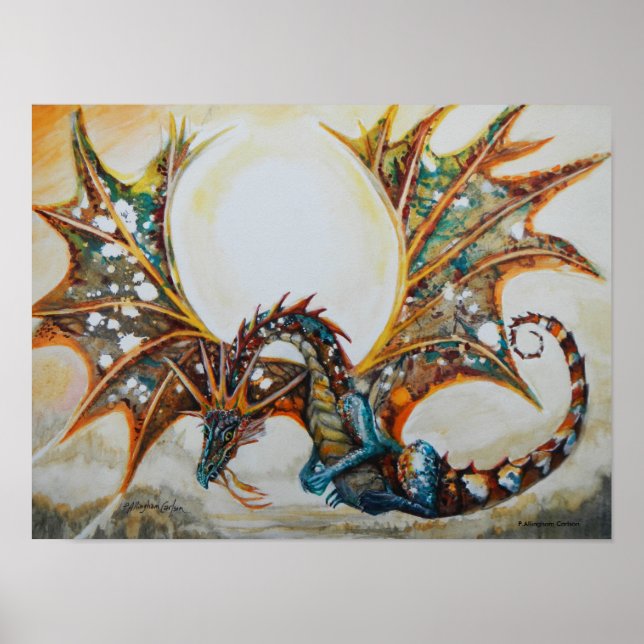 Dragon i Himlar Poster (Framsidan)