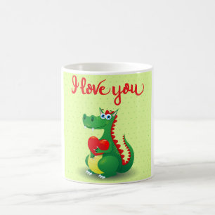 Dragon i Kärlek Kaffemugg