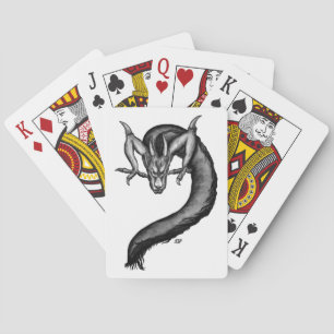 Dragon i Tattoo Stil Casinokort
