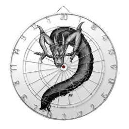 Dragon i Tattoo Stil Darttavla