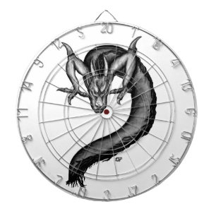 Dragon i Tattoo Stil Darttavla