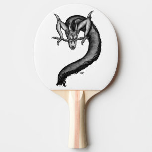 Dragon i Tattoo Stil Pingisracket