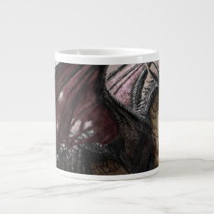 Dragon in Cave Jumbo Mugg
