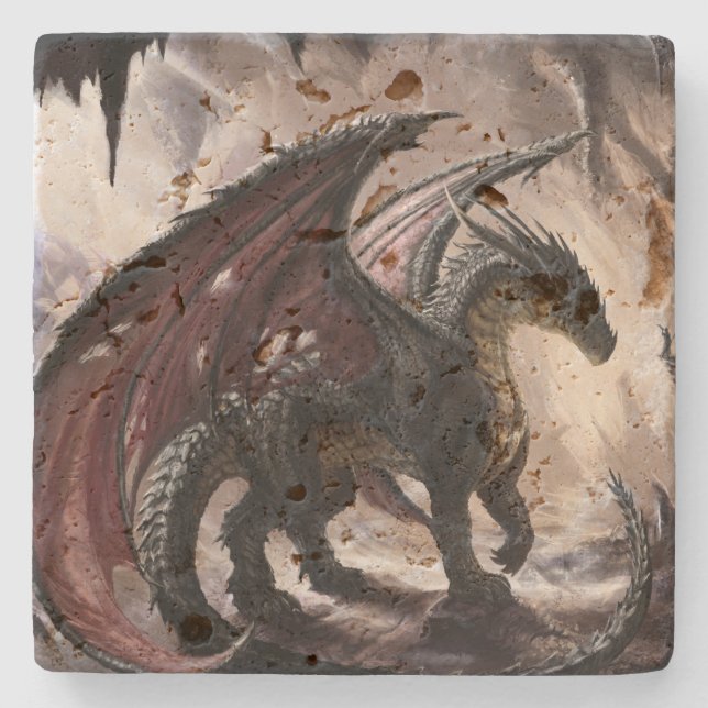 Dragon in Cave Stenunderlägg (Framsidan)