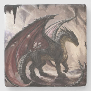 Dragon in Cave Stenunderlägg
