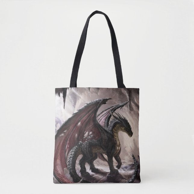 Dragon in Cave Tygkasse (Framsida)