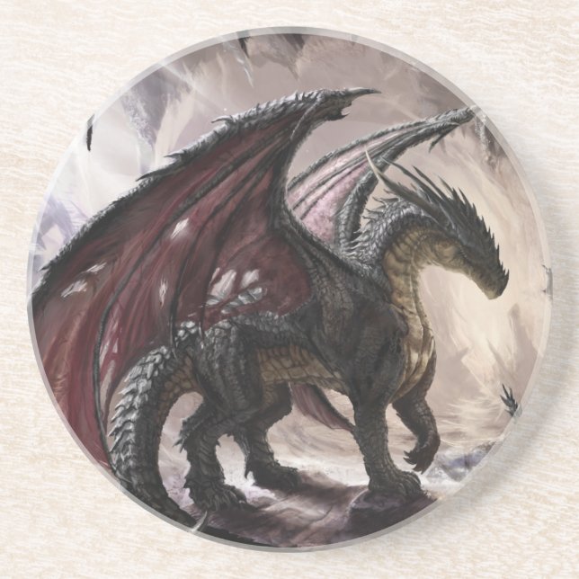 Dragon in Cave Underlägg (Framsidan)