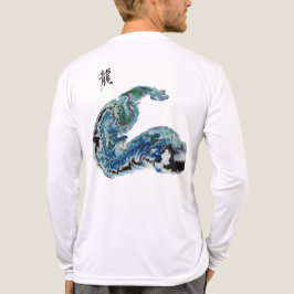 Dragon in the Waves – Abstract Ocean Energy T-Shir T Shirt