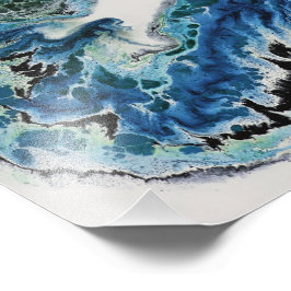 Dragon in the Waves – Abstract Ocean Fototryck