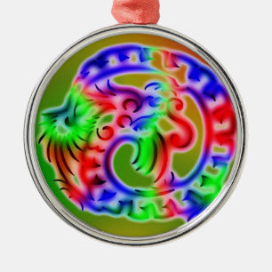 Dragon Julgransprydnad Metall