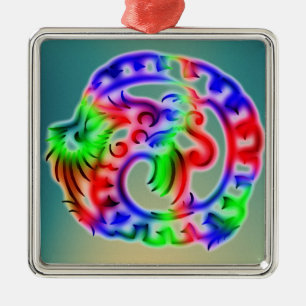 Dragon Julgransprydnad Metall