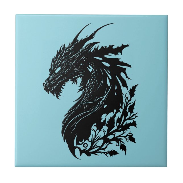 Dragon Kakelplatta (Framsidan)