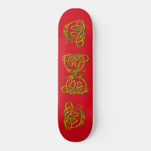 DRAGON KÄRLEK SKATEBOARD BRÄDA 20 CM