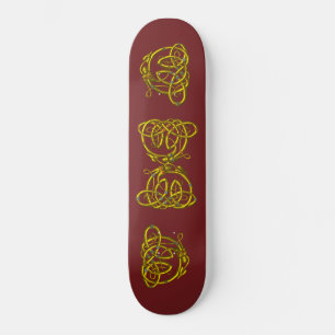 DRAGON KÄRLEK SKATEBOARD BRÄDA 21,5 CM