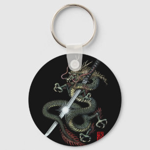 Dragon katana3 nyckelring