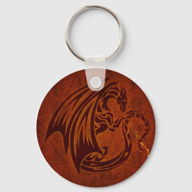 Dragon Keychain Nyckelring (Framsida)