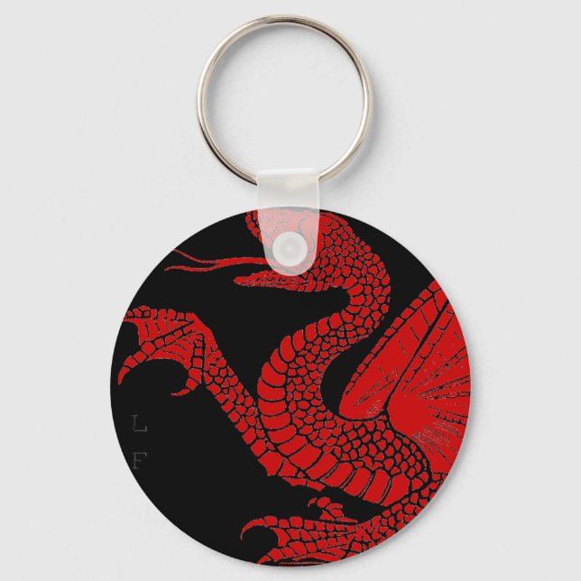 Dragon Keychain Nyckelring (Framsida)