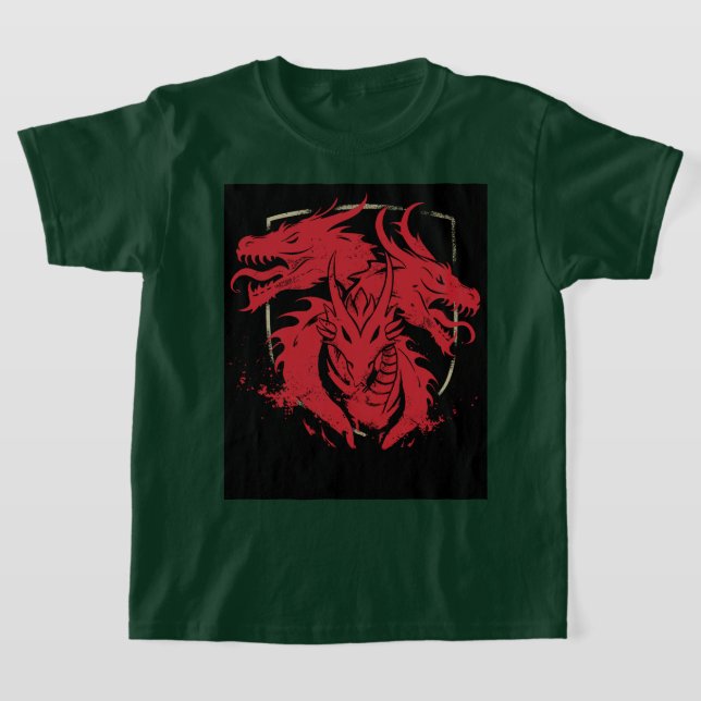 Dragon Kids Basic T-Shirt (Laydown)