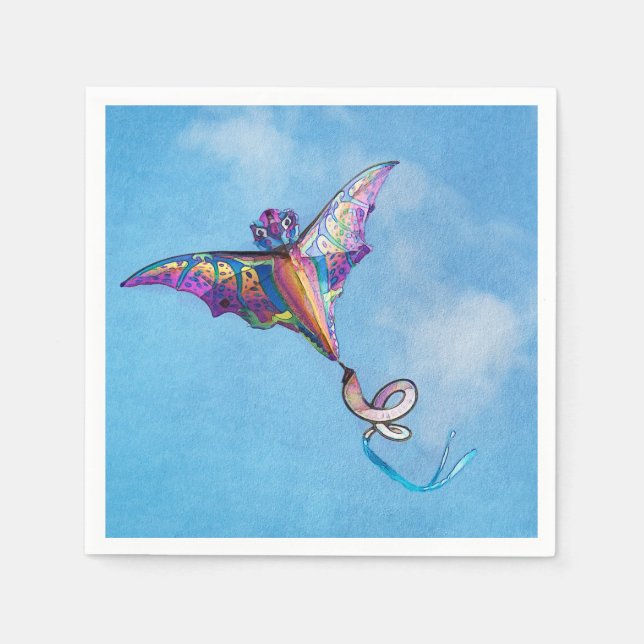 Dragon Kite  Pappersservett (Framsidan)