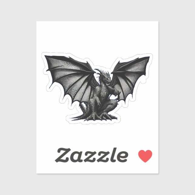 Dragon Klistermärken (Ark)