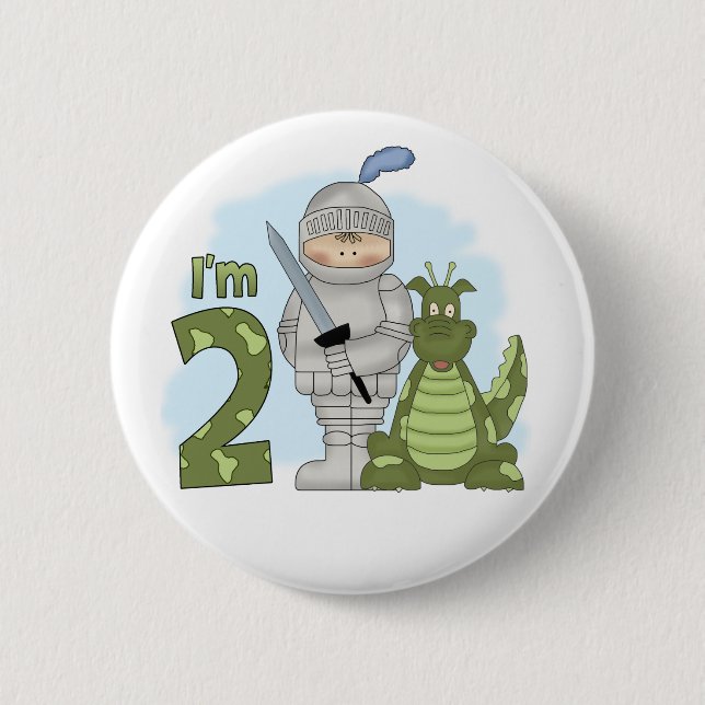 Dragon Knight 2:a födelsedagen Knapp (Framsida)