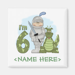 Dragon Knight 6e Birthday Magnet