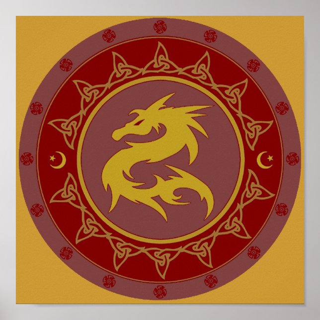 Dragon Knot 7 Poster (Framsidan)