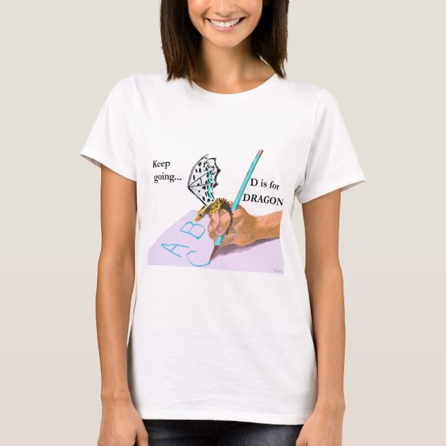 Dragon Kolla ABC Tee Shirt (Framsida)