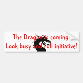 Dragon kommer bildekal