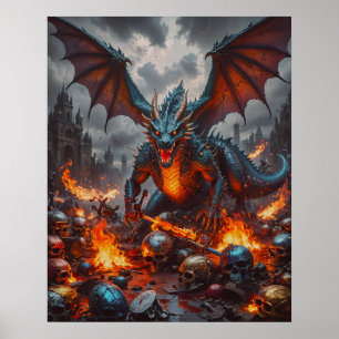 Dragon Krig Poster