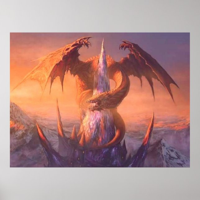 Dragon Lair Fantasy Poster (Framsidan)